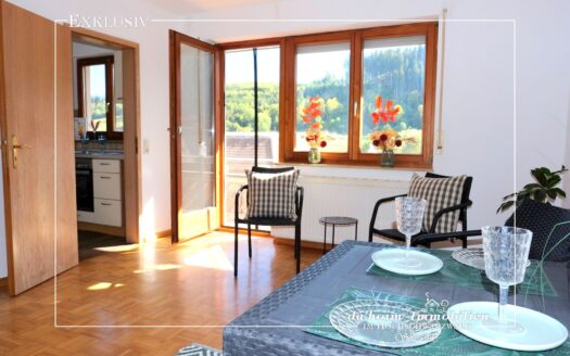 Wohnglück mit Aussicht – 2-Zi-ETW in Lenzkirch